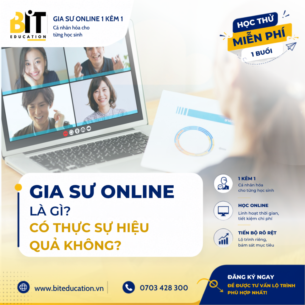 Gia sư online là gì? Có thực sự hiệu quả không?